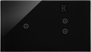 Panel dotykowy S54 Touch, 2 moduły, 1 pole dotykowe +
