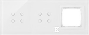 Panel dotykowy S54 Touch, 3 moduły, 4 pola dotykowe +