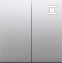 Klawisze do mechanizmów: SW6/2XLM, SW7/2XM, SW6P1M, srebrny mat, SIMON54 o