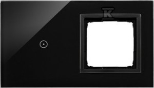 Panel dotykowy S54 Touch, 2 moduły, 1 pole dotykowe +