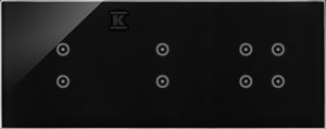 Panel dotykowy S54 Touch, 3 moduły, 2 pola dotykowe pionowe