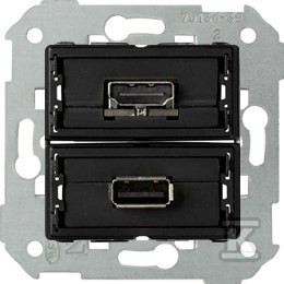 Gniazdo USB + HDMI (V1.4), żeńskie. Podłączenie HDMI kątowe. !Wymagana
