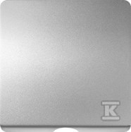 Pokrywa do gniazda głośnikowego / łączników z cięgnem, aluminium, SIMON82