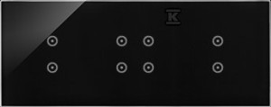 Panel dotykowy S54 Touch, 3 moduły, 2 pola dotykowe pionowe