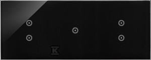 Panel dotykowy S54 Touch, 3 moduły, 2 pola dotykowe pionowe