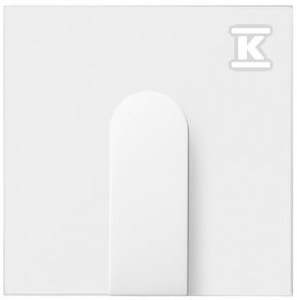 Pokrywa przyłącze kablowe, biały mat, SIMON100    10002051-230