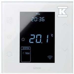 Termostat iO z czujnikiem zewnętrzym (sondą) 10A, 127-230V, zaciski śrubowe.
