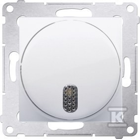 Dzwonek elektroniczny 230 V~, biały Simon54    DDS1.01/11