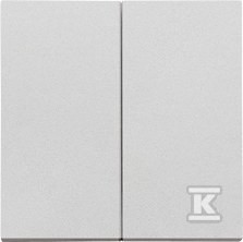 Klawisz podwójny do: SW5M, SP2M: Aluminium mat, SIMON55
