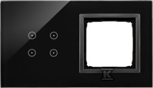 Panel dotykowy S54 Touch, 2 moduły, 4 pola dotykowe +