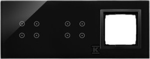 Panel dotykowy S54 Touch, 3 moduły, 4 pola dotykowe +