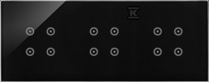 Panel dotykowy S54 Touch, 3 moduły, 4 pola dotykowe +