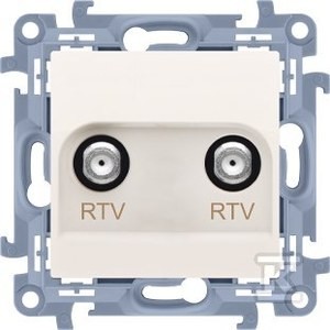 Gniazdo antenowe RTV-RTV (moduł), 1x wejście: 5 ÷ 1000 MHz,