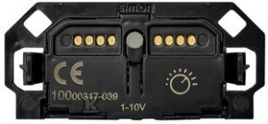 Ściemniacz 1-10V (mechanizm 1/2), SIMON100    10000317-039 w