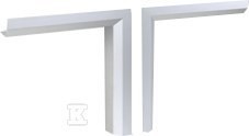 Łącznik T PVC Cablomax, aluminium, CONNECT    TKA0061/8
