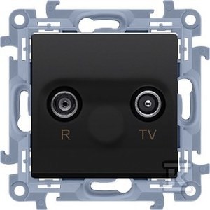 Gniazdo antenowe R-TV zakończeniowe do gniazd przelotowych 10 dB (moduł),