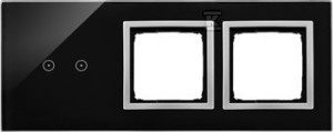 Panel dotykowy S54 Touch, 3 moduły, 2 pola dotykowe poziome
