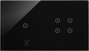 Panel dotykowy S54 Touch, 2 moduły, 1 pole dotykowe +