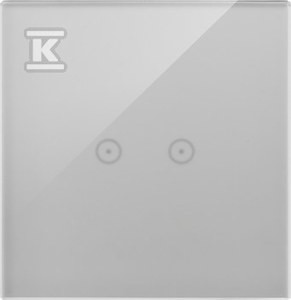 Panel dotykowy S54 Touch, 1 moduł, 2 pola dotykowe poziome