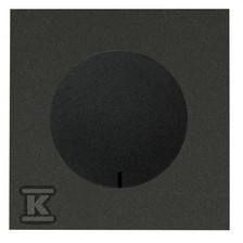 Panel 1-krotny IP44: 1 gniazdo zasilające, czarny mat, SIMON100 o