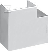 Kąt prosty, płaski Cabloplus 185x55mm, aluminium, CONNECT