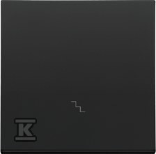 Klawisz pojedynczy z piktogramem schody do: SW6M: Czarny mat, SIMON55