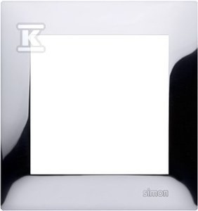 Ramka 1-krotna Metalowa Chrom - IP20 / IP44, chrom Simon54