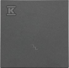 Klawisz pojedynczy z piktogramem schody do: SW6M: Grafitowy mat, SIMON55