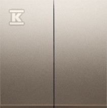 Klawisze do mechanizmów: SW6/2XLM, SW7/2XM, SW6P1M, złoty mat, SIMON54 o