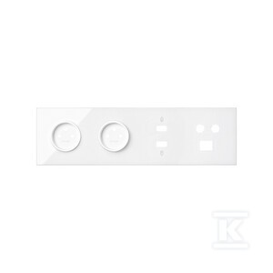 Panel 4-krotny: 2 gniazda + HDMI + USB + TV/SAT+