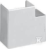 Kąt prosty, płaski Cabloplus 130x55mm, aluminium, CONNECT