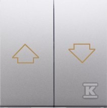 Klawisze do mechanizmu SZP1M, srebrny mat SIMON54