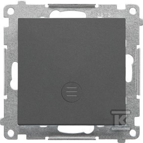 Łącznik jednobiegunowy z podświetleniem LED (moduł) 10 AX, 250 V~,