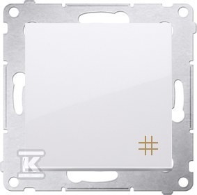 Łącznik krzyżowy 10 AX, biały Simon54    DW7.01/11