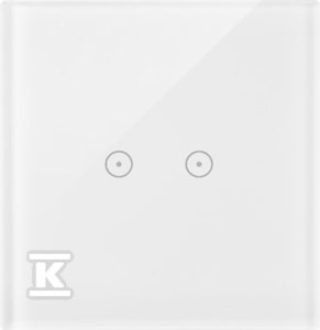 Panel dotykowy S54 Touch, 1 moduł, 2 pola dotykowe poziome