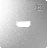 Pokrywa do gniazda HDMI, aluminium, SIMON82    8201094-093