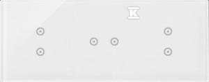 Panel dotykowy S54 Touch, 3 moduły, 2 pola dotykowe pionowe