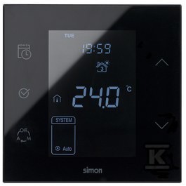 Termostat iO z czujnikiem wewnętrzym 10A, 127-230V, zaciski śrubowe. !Wersja