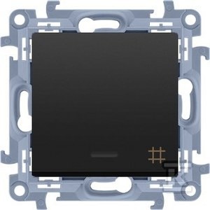Łącznik krzyżowy z podświetleniem LED (moduł) 10AX, 250V~, zaciski śrubowe,