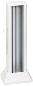 Minikolumna 1-stronna, wys. 451mm, 3-modułowa, 6x K45, biały Connect o