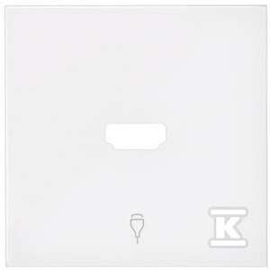 Pokrywa gniazdo HDMI pojedynczego, biały mat, SIMON100
