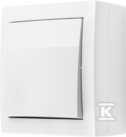 Łącznik schodowy natynkowy bez piktogramu, IP44, 10 AX, 250 V~,