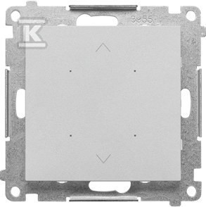 Lokalny sterownik roletowy (moduł), do sterowania pojedynczą roletą: Aluminium mat,