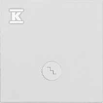 Klawisz pojedynczy z oczkiem z piktogramem schody do: SW6M: Jasnoszary