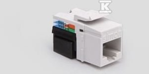 Gniazdo RJ45 kat 5e UTP SIMON Connect, biel