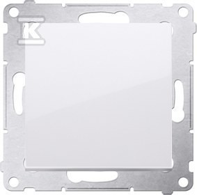 Łącznik krzyżowy bez piktogramu (moduł) 10AX, 250V~, szybkozłącza, biały, SIMON54