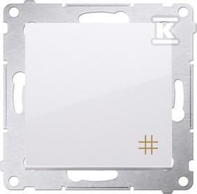 Łącznik krzyżowy (moduł) 16AX, 250V~, zaciski śrubowe, biały, SIMON54 o