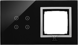 Panel dotykowy S54 Touch, 2 moduły, 4 pola dotykowe +