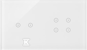 Panel dotykowy S54 Touch, 2 moduły, 2 pola dotykowe poziome