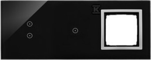 Panel dotykowy S54 Touch, 3 moduły, 2 pola dotykowe pionowe